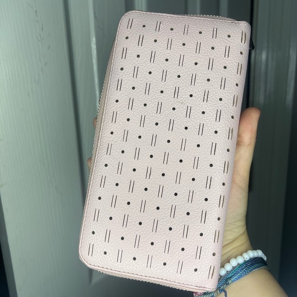 NWOT Pink Fossil Wallet - Picture 2 of 4